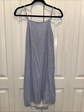 Thread & Supply Light‎ Blue Polka Dot Dress